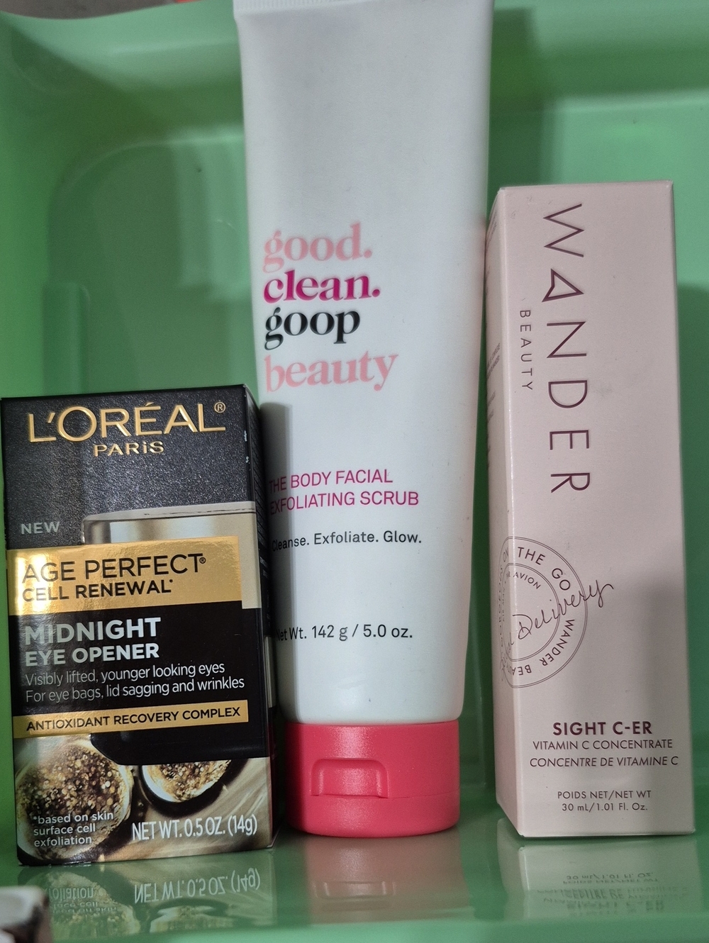 Good Clean Goop Beauty Pink Exfoliating Body Facial Scrub